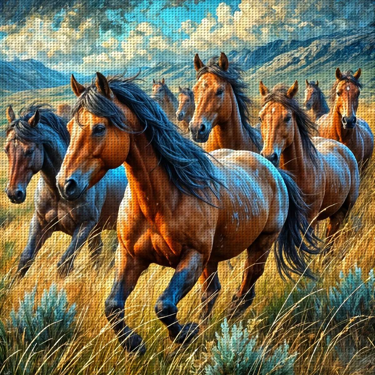 Lovak a galoppnál kirakós online