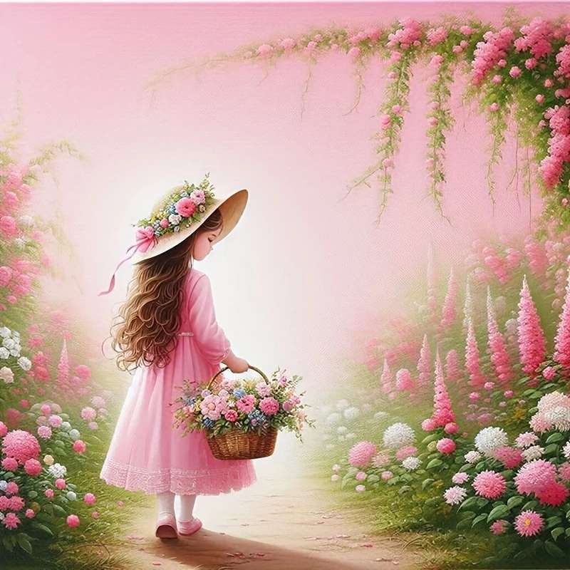 Une fille dans une terre de fée puzzle en ligne