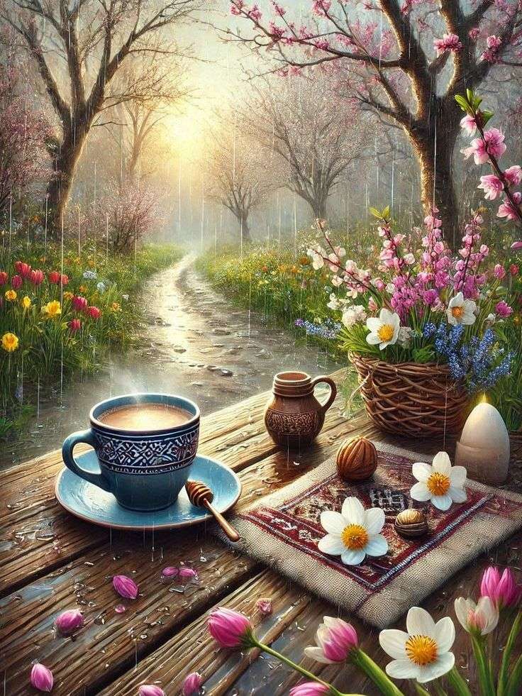 Rainy Day Coffee online puzzel