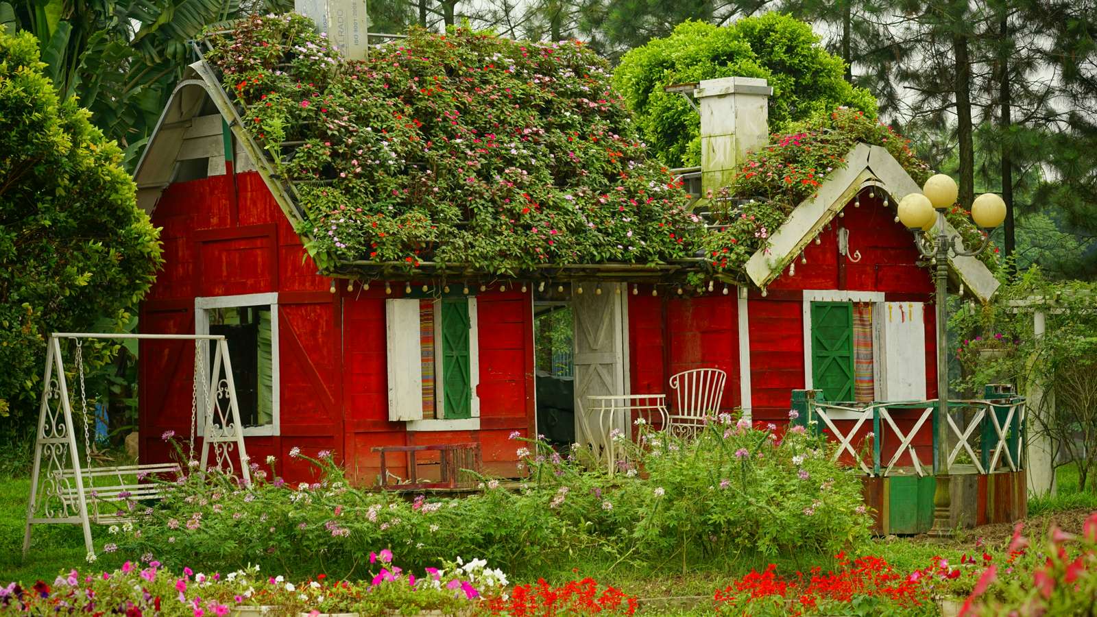 Field Little House pussel på nätet