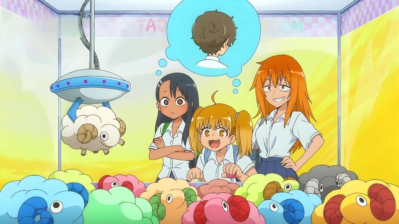 Nagatoro, Naoto, Yoshi i Gamo. puzzle online