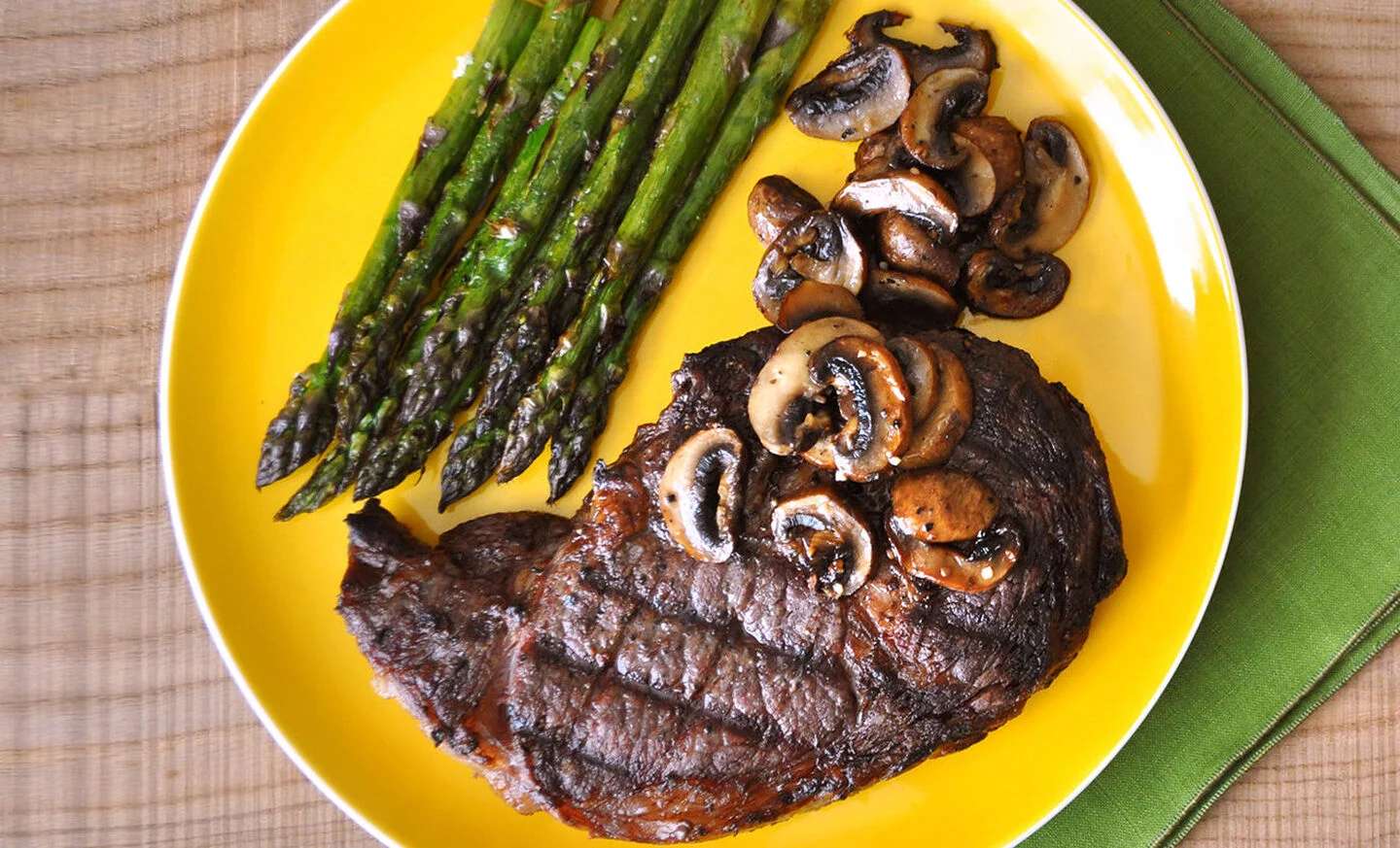Cena de carne a la plancha rompecabezas en línea