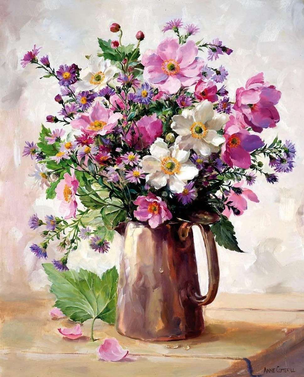 Le vase en cuivre puzzle en ligne