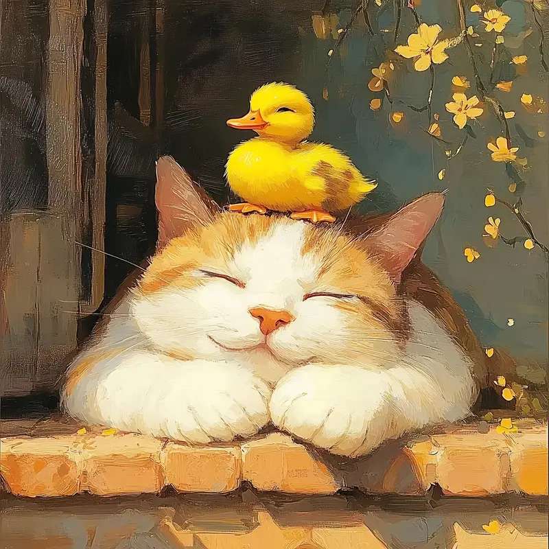 bardzo leniwy kot puzzle online