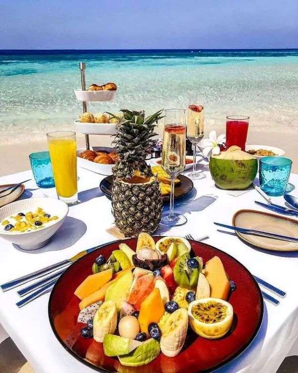 Pasto nelle Maldive puzzle online