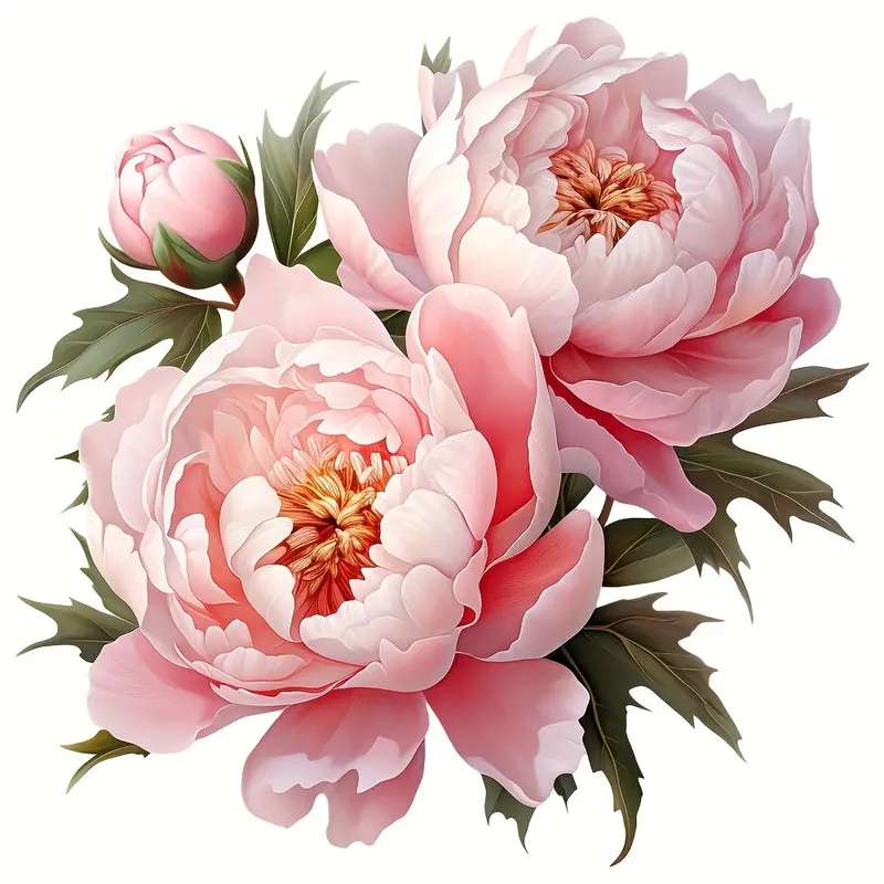 Peonie in fiore puzzle online