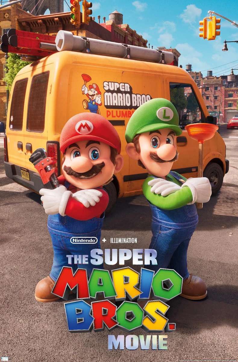 Il Super Mario Bros puzzle online