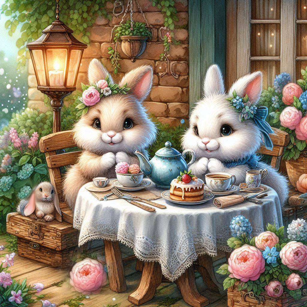 Spending today with some-bunny special online puzzle