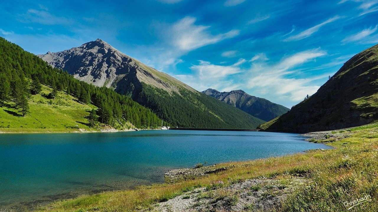 Bardonecchia, Bergen, Meer. puzzle online