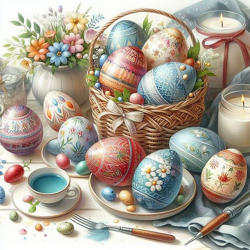 Uchwyć radość Wielkanocy puzzle online