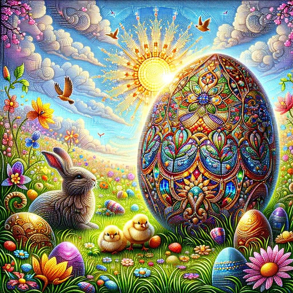 pisanka puzzle online