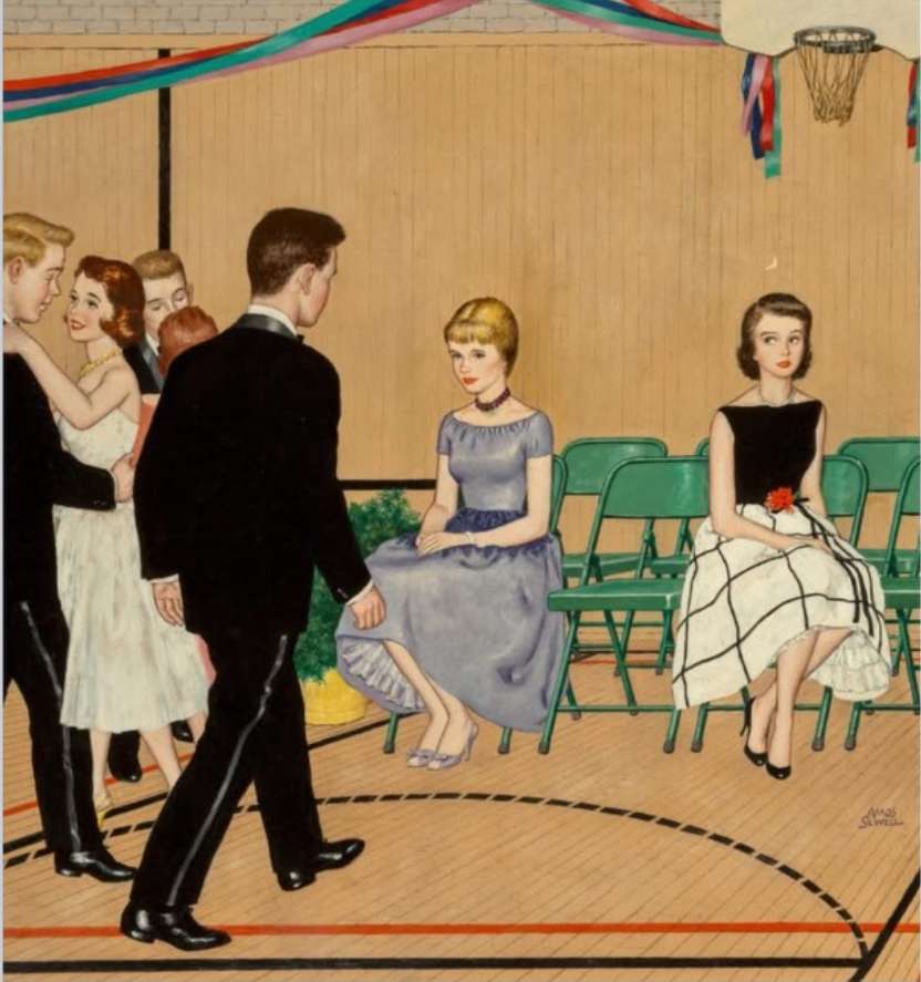 „The Dance” Amos Sewell - 1960 puzzle online