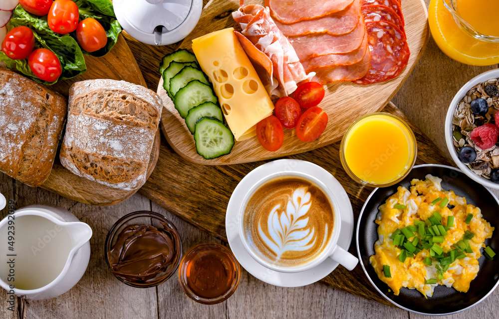 Petit-déjeuner sain puzzle en ligne