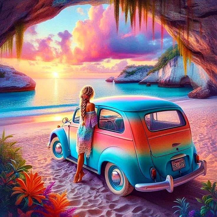 Beach Vacation online puzzle