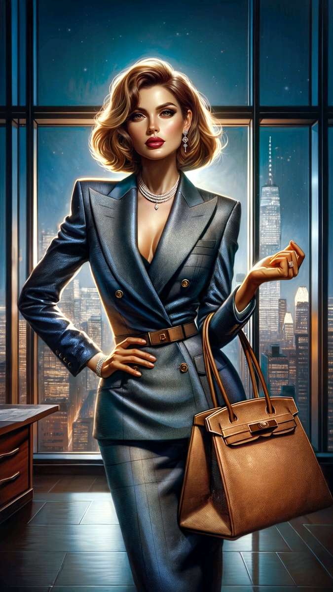 Biznes w Nocy puzzle online