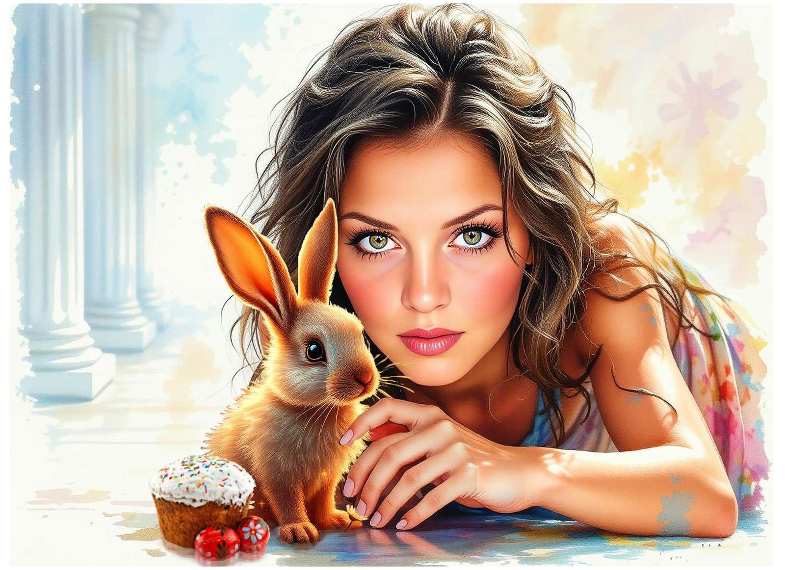 Pâques est mon excuse pour ne manger que du chocolat toute la journée puzzle en ligne