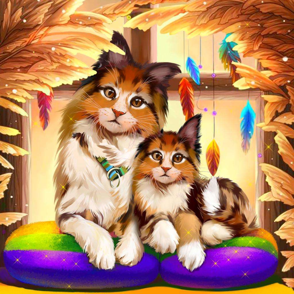 メインクーンキャッツ ジグソーパズルオンライン