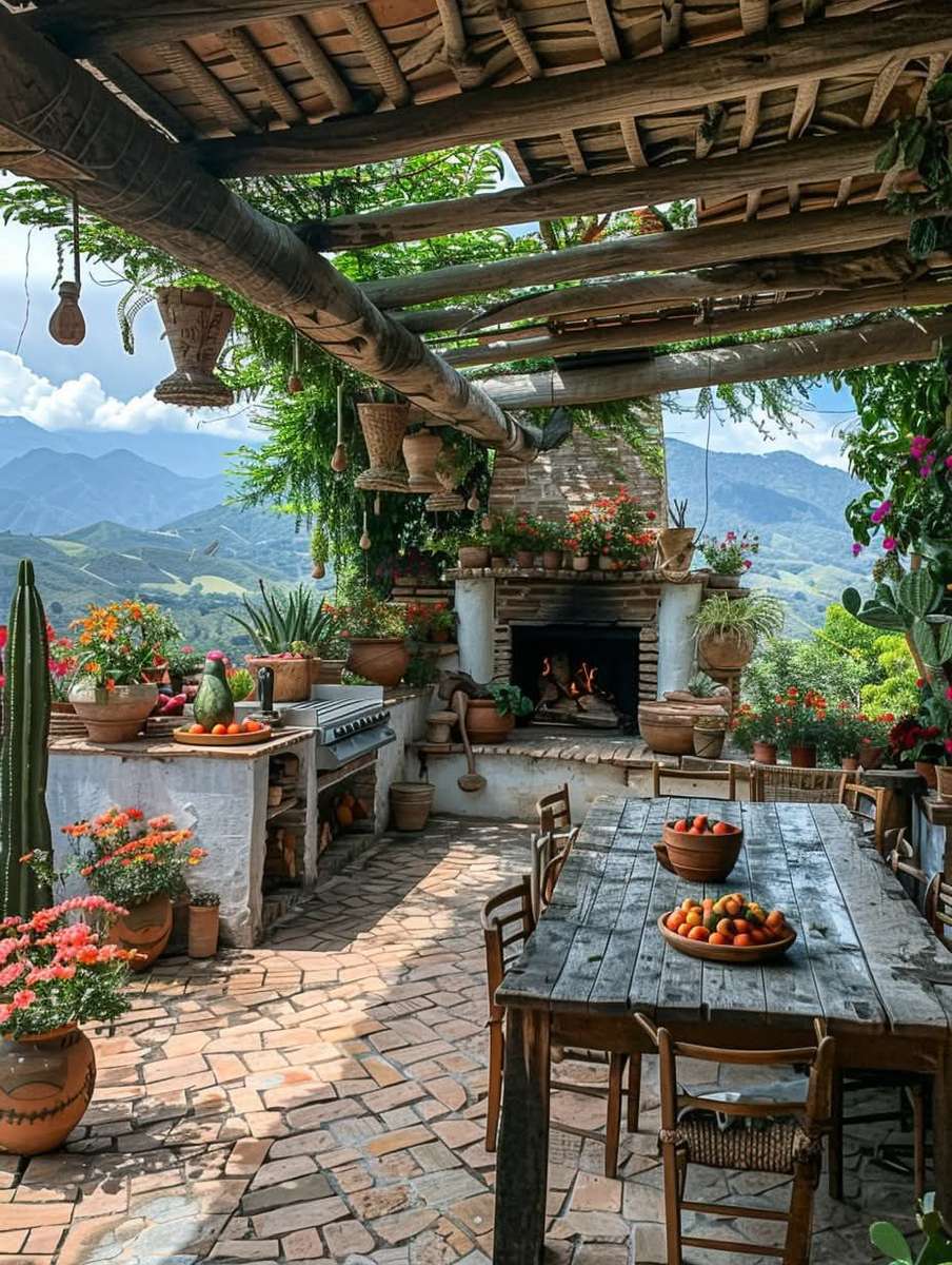 summer pergola jigsaw puzzle online