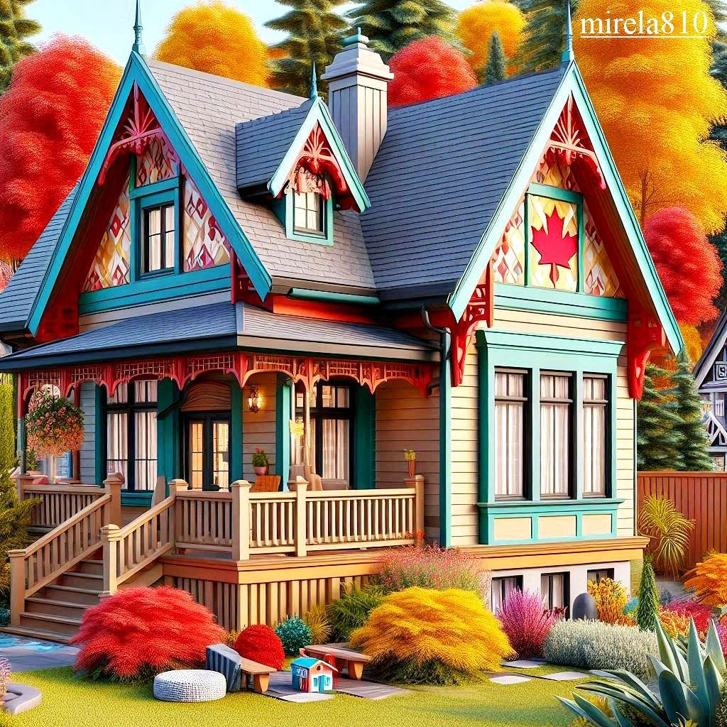 Domek na wsi puzzle online