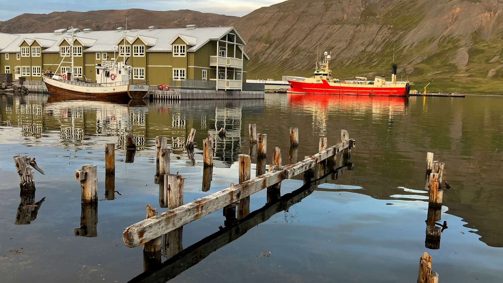 Siglufjörður, IJsland online puzzel