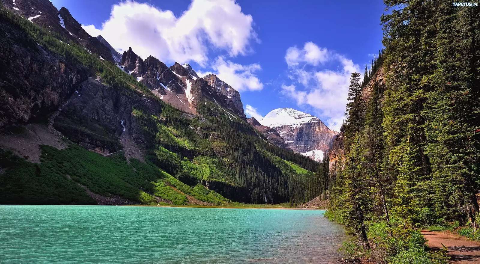 Lake Louise Canada legpuzzel online