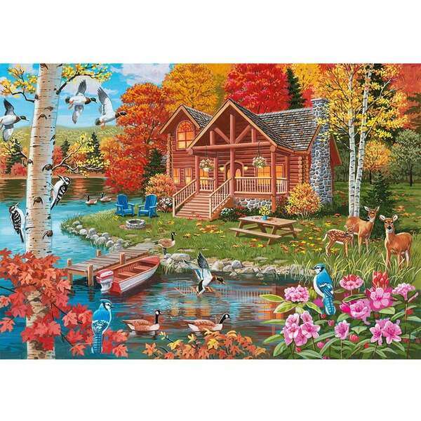 Jesienne popołudnie puzzle online