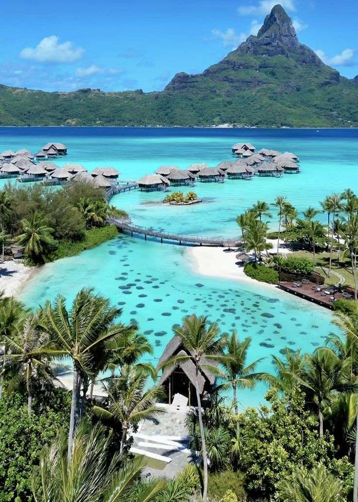Wyspy Bora Bora puzzle online