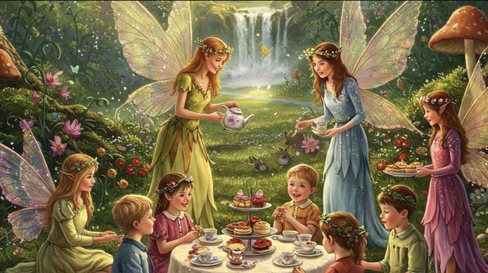 Children's party jigsaw puzzle online