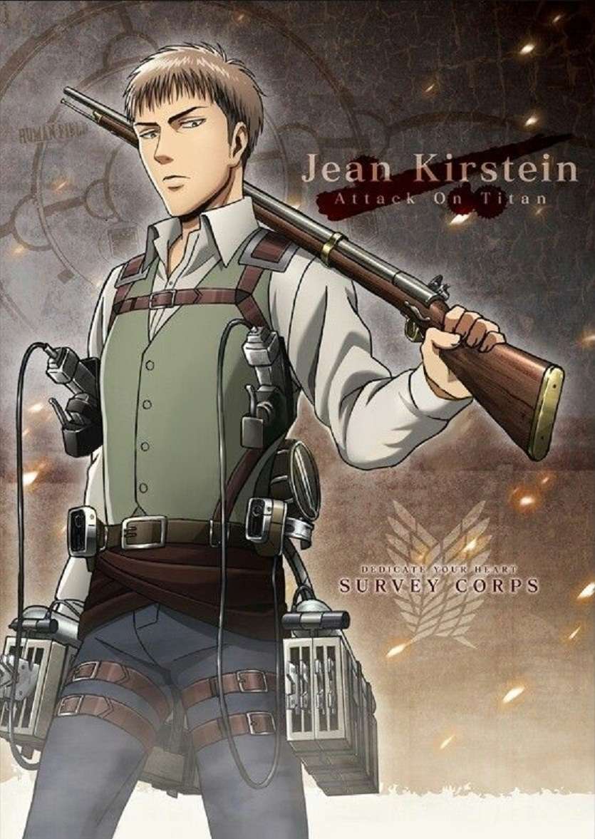 Attacco a Titan Jean Kirstein puzzle online