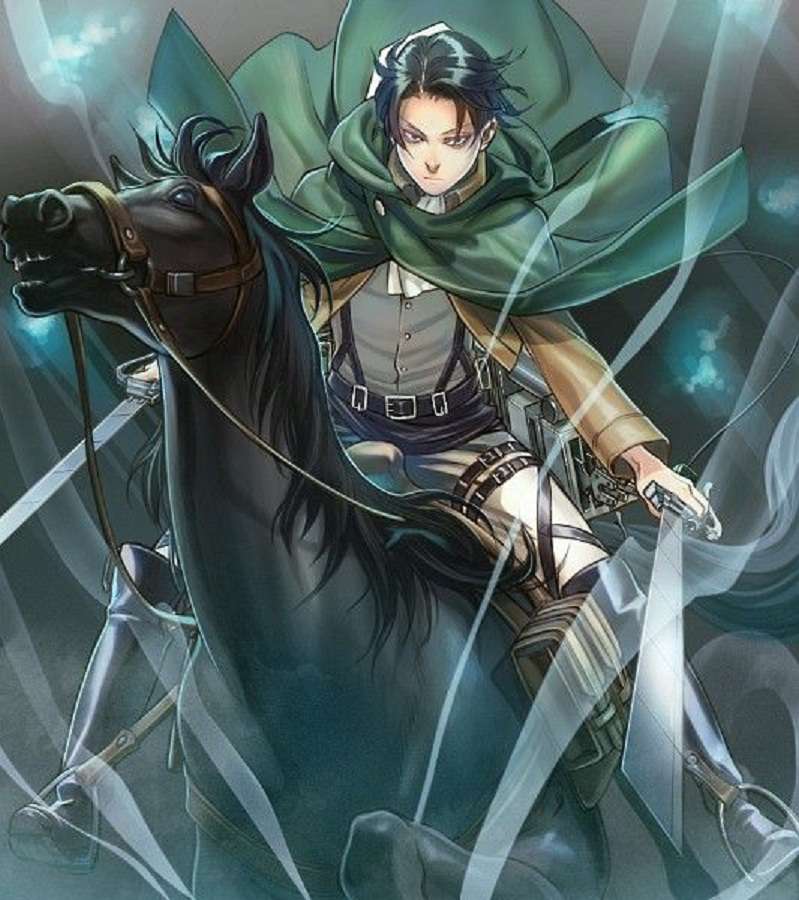 Attacco a Titans Levi puzzle online