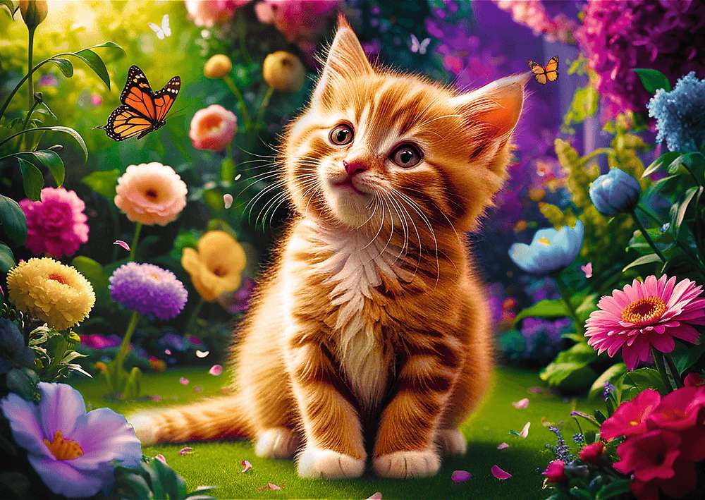 Little kitten online puzzle