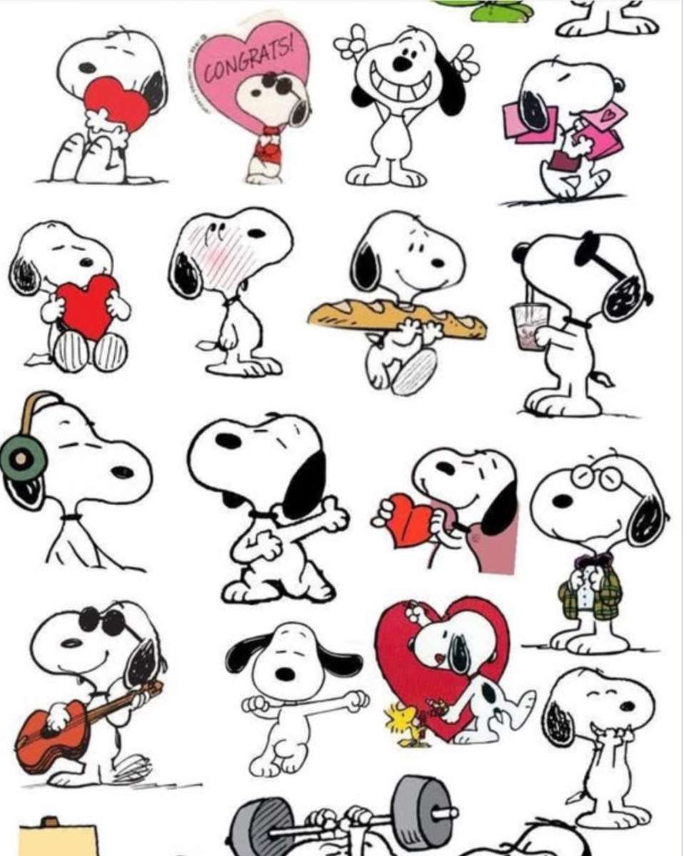 Snoopies Galore online puzzle