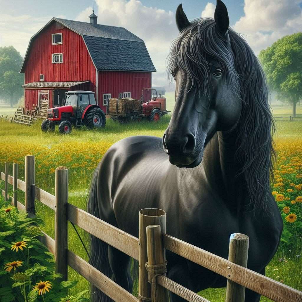 Piękno koni puzzle online