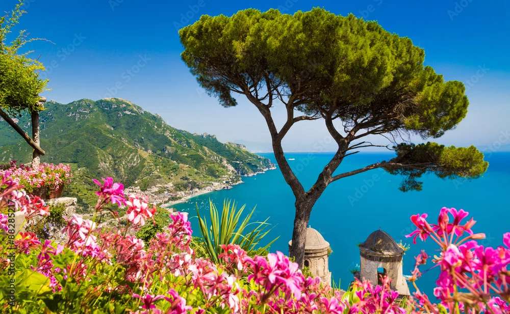 Costa Amalfitana, campagna, Italia puzzle online