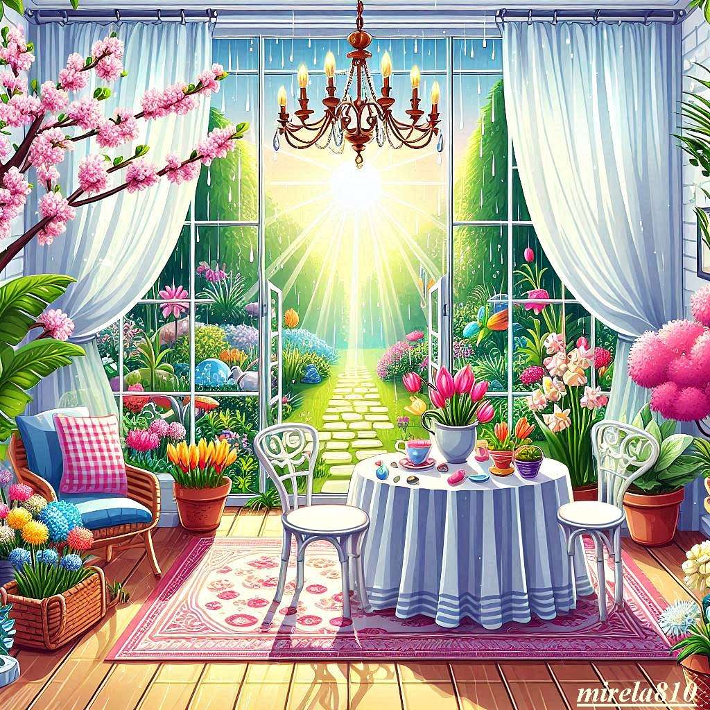 Jardim da Primavera quebra-cabeças online