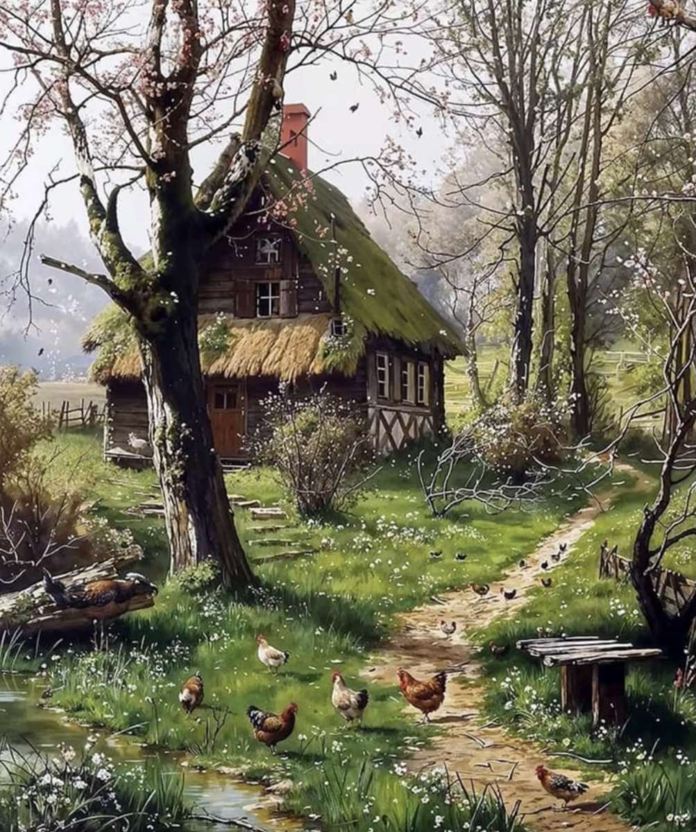 House on the edge of the forest online puzzle