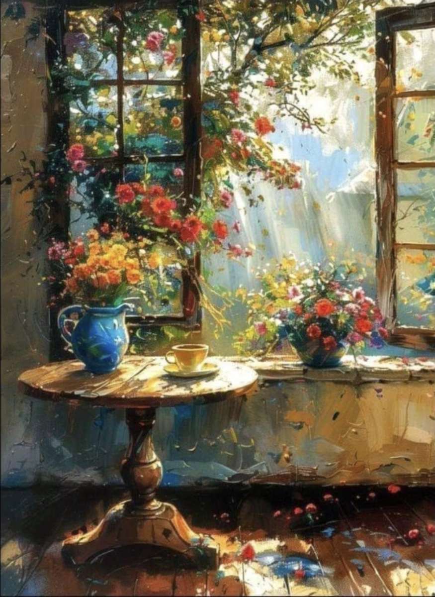 Lato nadchodzi do pokoju puzzle online