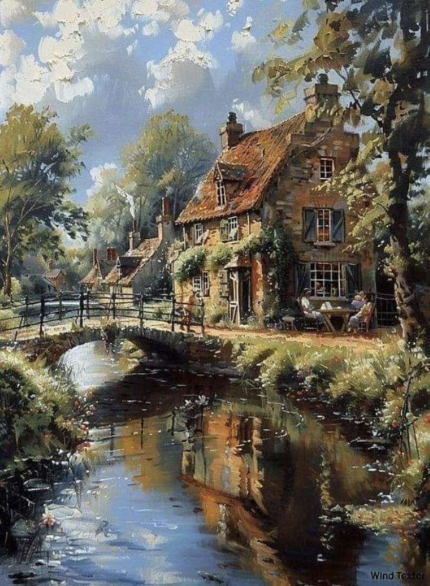 Na wodzie jest dom puzzle online