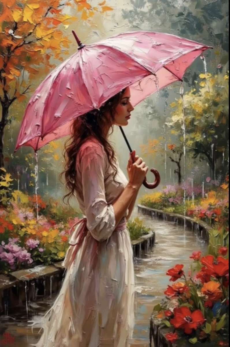 Umbrella jigsaw puzzle online