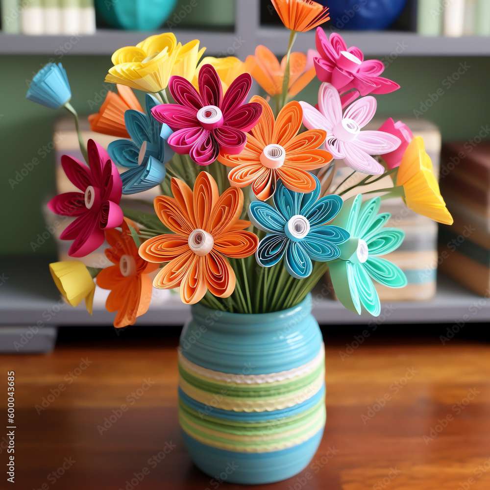 Fiori di carta puzzle online