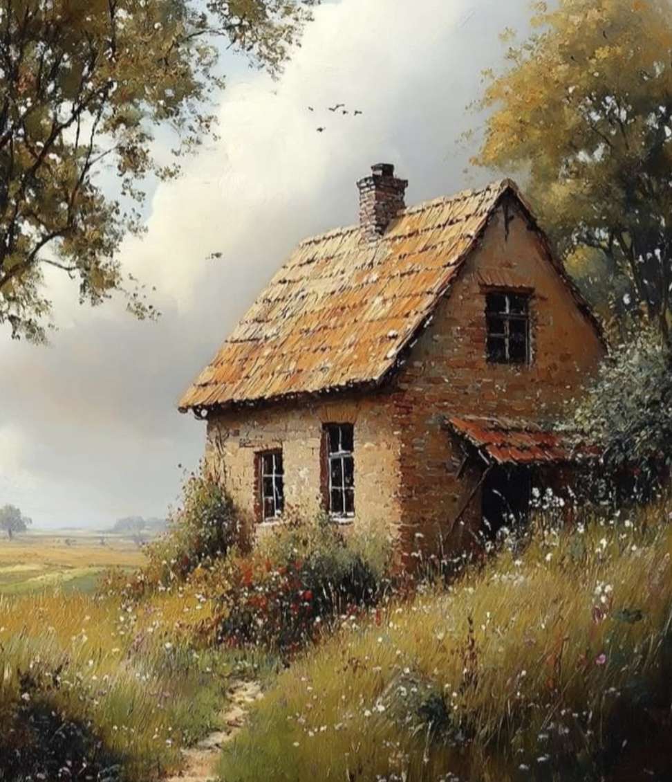 Przytulny mały dom puzzle online