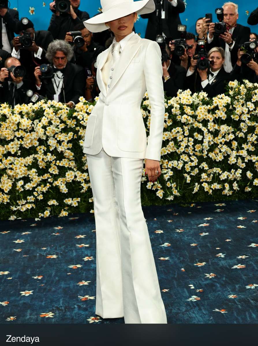 Zendaya na gali Met 2025 puzzle online