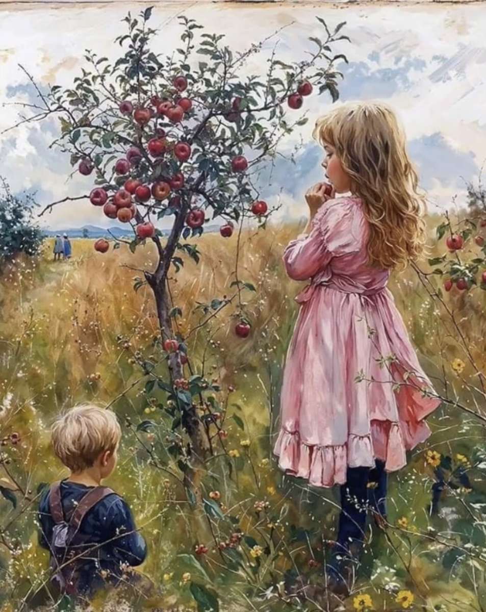 The little apple tree jigsaw puzzle online