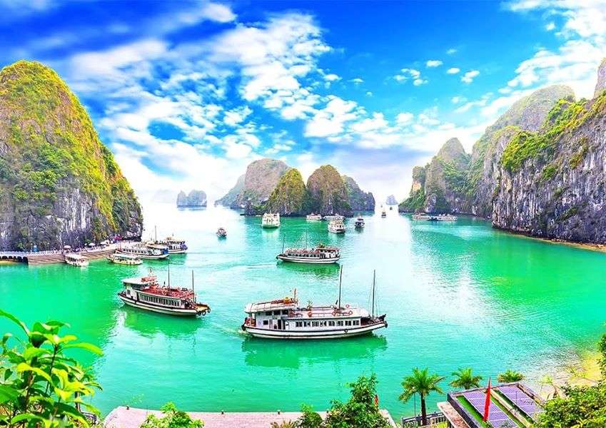 Halong -öböl, Vietnam kirakós online