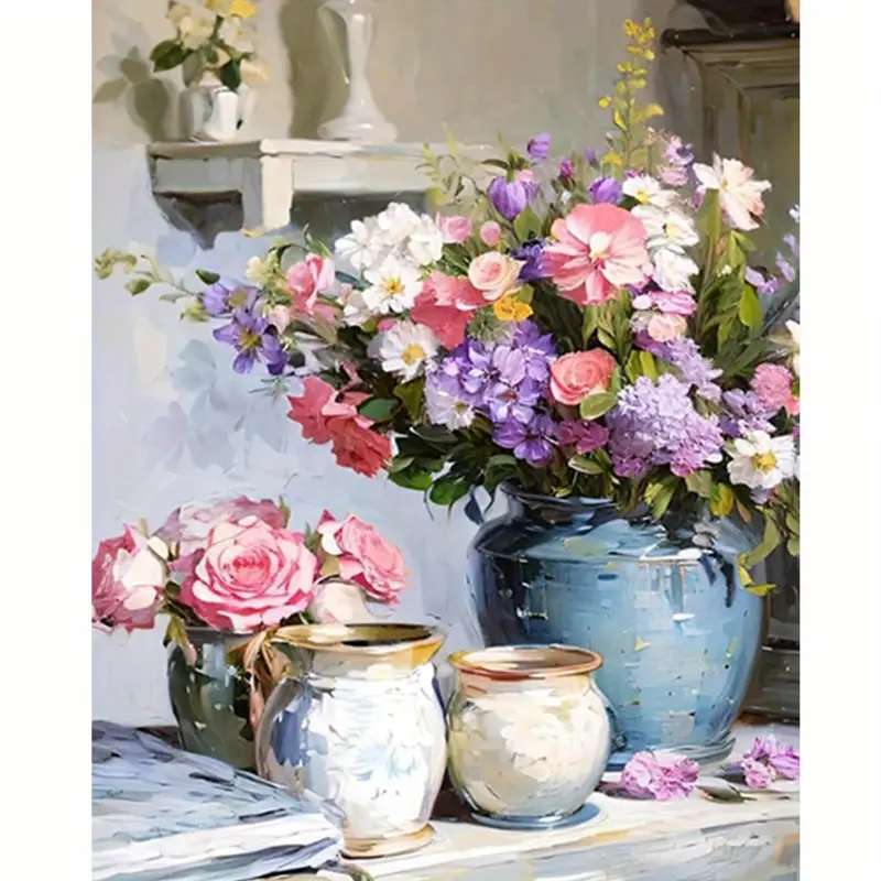 martwa natura z wazonikami puzzle online