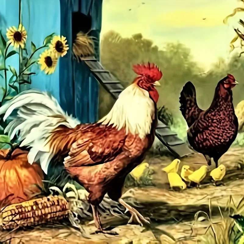przy kurniku puzzle online