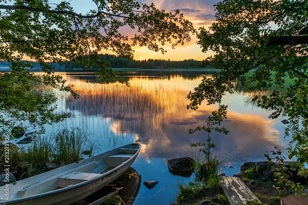 Lato w Południowej Finlandii puzzle online