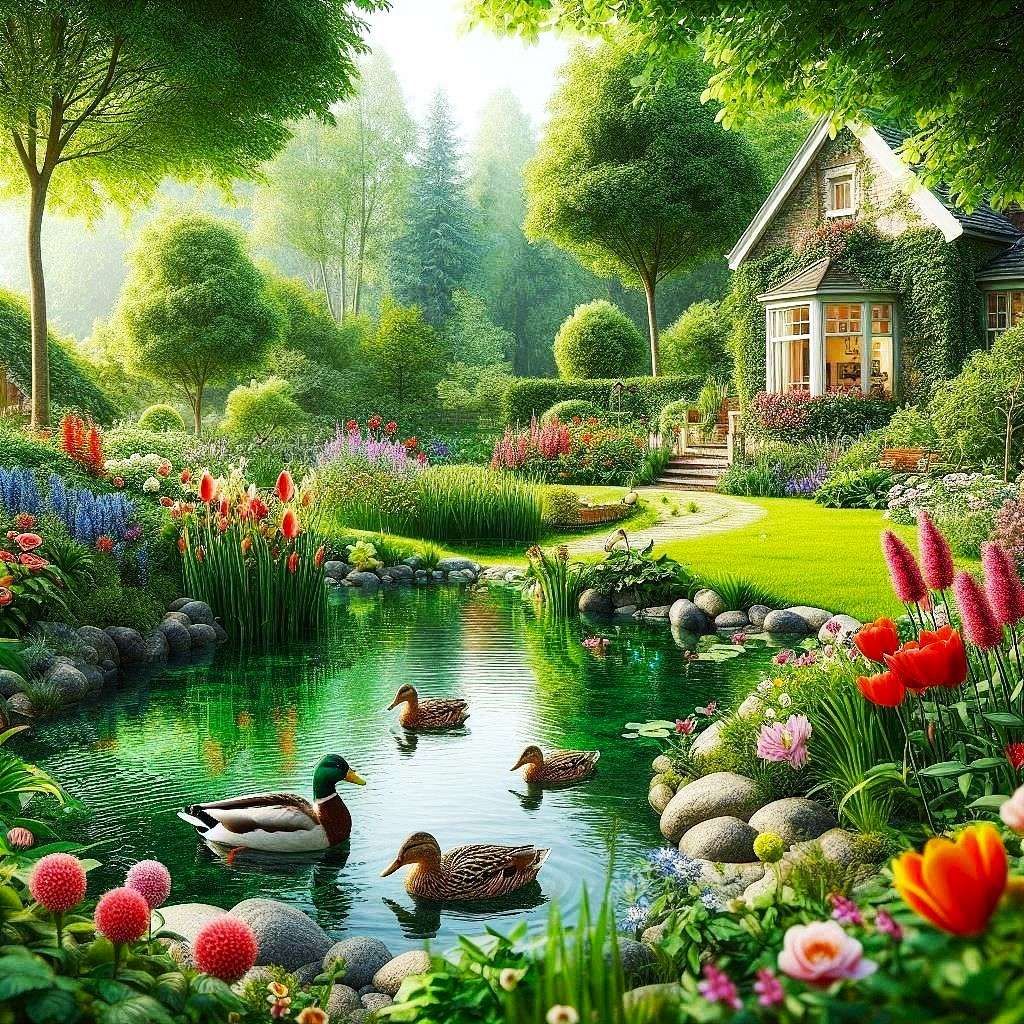 dom nad Kaczym Stawem puzzle online