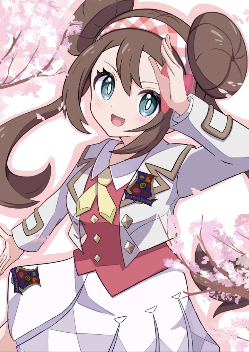 Rosa z Sakurą. puzzle online