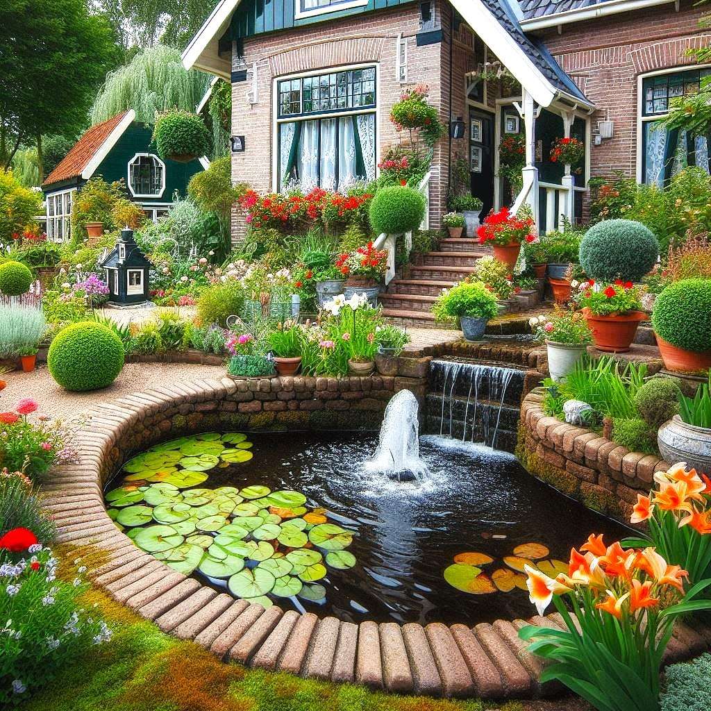 Geweldige tuin online puzzel